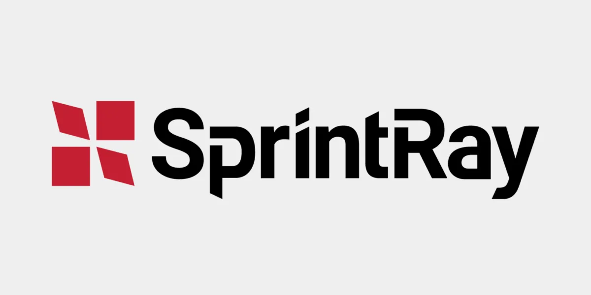 SprintRay 3D Printing logo