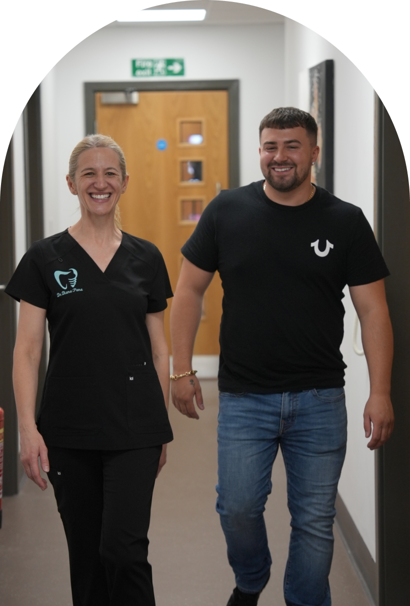 private dental care patient at Kington Dental